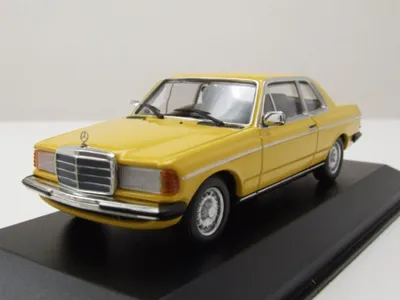 Produktbild von Maxichamps 940032222 Mercedes 230CE W123 1976 gelb beige 1:43