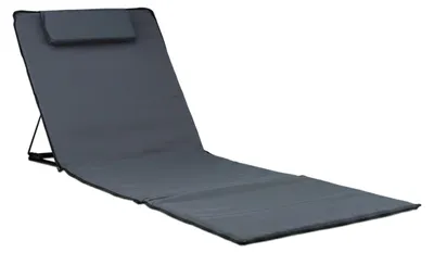 Obrázek produktu pro Relaxdays 4052025947651, Pěna, Antracit, Jednobarevný, 600 mm, 1950 mm, 4 cm