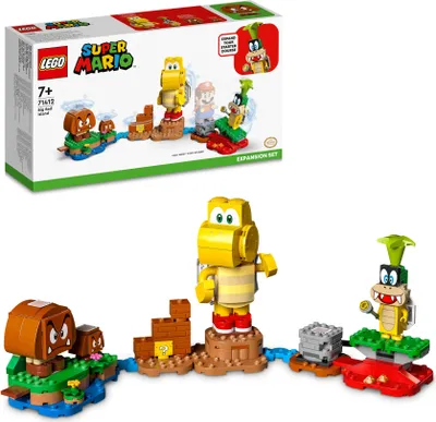 Produktbild von LEGO 71412 Super Mario Garstiges Maxi-Eiland – Erweiterungsset mit Iggy, Maxi-Goomba und Maxi-Koopa Figuren, Spielzeug Charaktere zum Sammeln