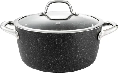 Obrázek produktu pro Tescoma Kastrol PRESIDENT Stone s poklicí ø 24 cm, 4,5 l