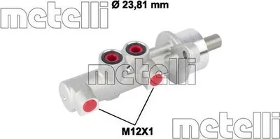 Produktbild von METELLI 05-0788 Bremszylinder Hauptbremszylinder für OPEL Corsa C Schrägheck (X01) Tigra TwinTop (X04) COMBO Kasten/Kombi COMBO Tour