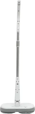 Immagine prodotto di Mocio elettrico senza fili, serbatoio dell'acqua da 350 ml, regolabile in altezza, illuminazione a LED, BIANCO, EU