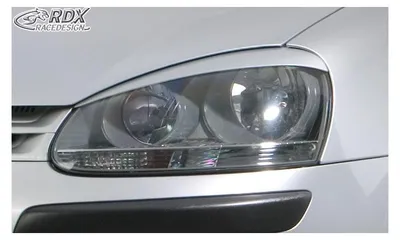 Obrázok produktu pre RDX SADA OBLÚČKOV SVETLOMETOV Zlý pohľad pre VW GOLF 5 všetky oblúčky Racedesign