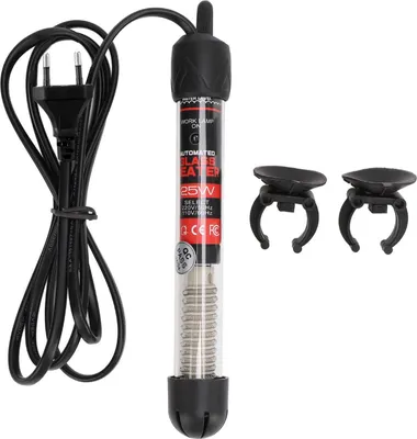 Produktbild von Taucherheizungsheizung Automatische konstante Temperaturglas einstellbarer Fisch -Tahk mit 2 Saugnäpfeln