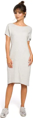 Produktbild von BeWear Midikleid für Frauen Almut B050 dunkelgrau M