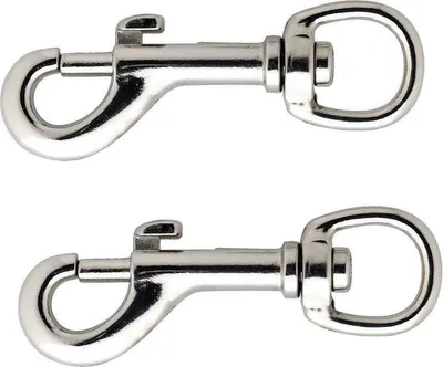 Obrázok produktu pre Go Go Gadget – 2 karabíny z nehrdzavejúcej ocele – 6 cm