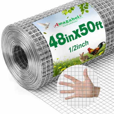 Wühlmausgitter 1,2x15 m, 12,7 mm, feuerverzinkt, Drahtgeflecht