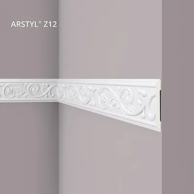 Produktbild von NMC Z12 ARSTYL Wand- und Friesleiste Zierleiste Stuckleiste 2 m
