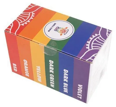 Produktbild von Holi Cow 10565 Holi Farbpulver 6 x 100 g