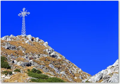 Produktbild von Tulup® Glas-Bild - 100 x 70 - Wandbild aus Glas - Wandkunst - Wandbild hinter gehärtetem Sicherheitsglas - Landschaften - Berge Tatra Gebirge - Blau