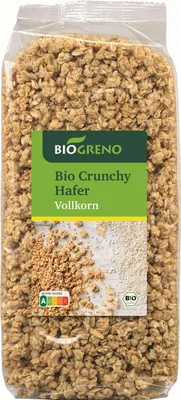 Produktbild von Biogreno Crunchy Hafer Vollkorn 500g -