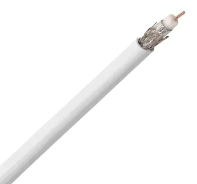 Obrázek produktu pro Koaxiální Kabel Rg 6/96 Ccs Bílý 25M