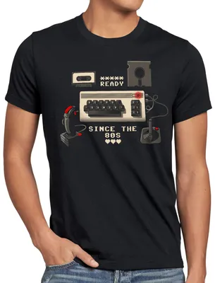 Produktbild von style3 C64 Love Herren T-Shirt heimcomputer classic