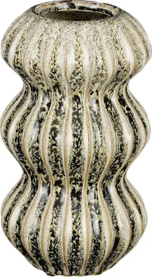 Produktbild von Mica Vase Pippa grün aus Keramik 23 cm
