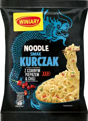 Immagine prodotto di Nudle istantanei Winiary al gusto di pollo e pepe 62 g