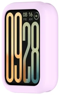 Immagine prodotto di Per Xiaomi Smart Band 9 Pro Silicone Design Watch Custodia protettiva Custodia Cover Purple