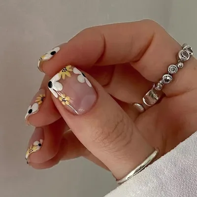 Immagine prodotto di set di 24 unghie artificiali Nude French Press on Nails Ballerina Unghie finte