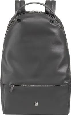 Produktbild von Herren Leder Rucksack 37x25x13 cm mit vielen Fächern, Schlüsselhaken und Stiftelaschen