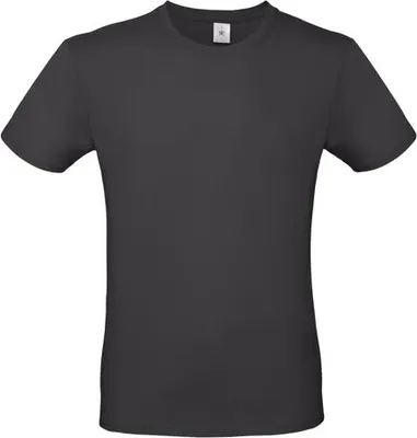 Obrázok produktu pre Pánske tričko, krátke rukávy - B&C #E150 - used black - veľkosť 2XL