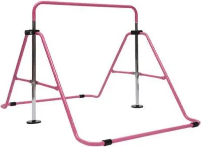 Produktbild von Turngerät, Junior Kinder Trainingsgerät, verstellbare Höhe, robuste Konstruktion, Pink