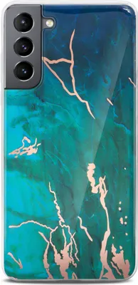 Produktbild von ONEFLOW® Sense Case kompatibel mit Samsung Galaxy S21 Plus - Hülle in Marmor Optik, Excitement