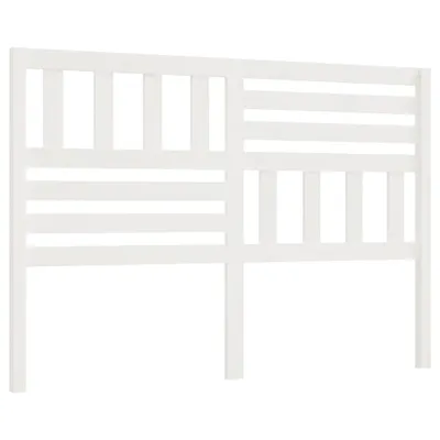 Immagine prodotto di vidaXL Testiera bianca 146x4x100 cm in legno di pino massiccio
