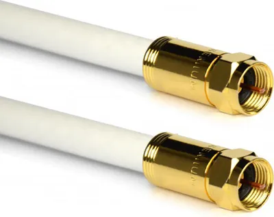 Produktbild von PremiumX 10m Sat Antennenkabel Digital Innenleiter REINES KUPFER mit F Kompressionsstecker XCon G4 | PREMIUM HDTV Kabel | Koaxialkabel | F-Stecker zu F-Stecker