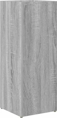 Immagine prodotto di vidaXL Supporto per ombrellone con contenitore Grigio Sonoma 25 x 24,5 x 64 cm