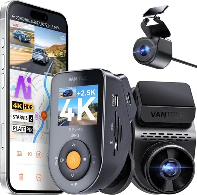 Obrázok produktu pre Dashcam – Autokamera – Kamera do auta – Predná a zadná kamera – Dvojitá autokamera
