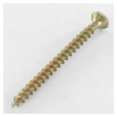 Produktbild von Schraube Spax Senkkopfschraube Pozi N°2 4,5X35 Kopf-Durchmesser 8.8 Gesamtgewinde Yellox Spax Bichromat ohne
