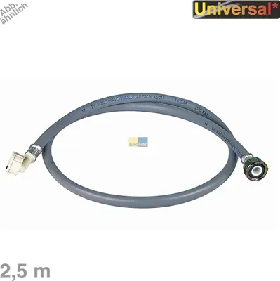 Produktbild von Europart Zulaufschlauch gerade/Winkel 2,5m 25°C Universal