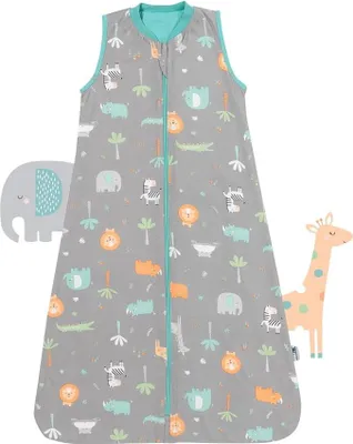 Productafbeelding van Slaapzak voor baby's - Zomerslaapzak 110 cm - 1,0 TOG - Katoen - Ideaal voor lente en zomer