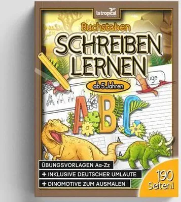 Produktbild von Buchstaben schreiben lernen ab 5 Jahren