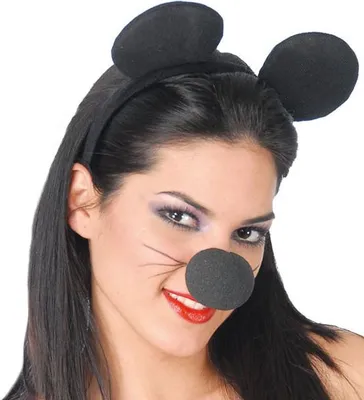 Produktbild von Mickey Mouse Ohren Stirnband 1 Stk.