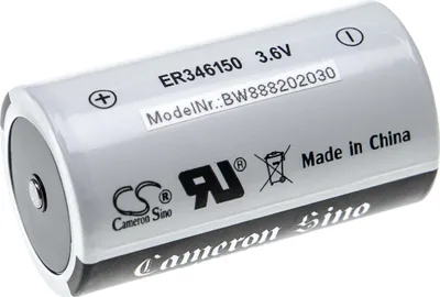 Produktbild von vhbw ER34615 Rundzellenbatterie ###ERRORS###Invalid REF tag: aspect 'Titel-Kompas/OTB-ohneEndgerät'###ENDERRORS### - Primärbatterie (19000 mAh, 3,6 V, Li-SOCl2)