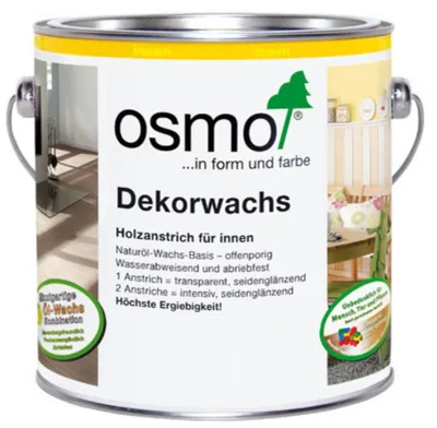 Produktbild von Osmo Dekorwachs transparent Creativ Schnee für den Innenbereich 750ml
