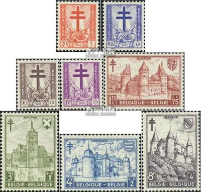 Produktbild von Briefmarken Belgien 1951 Mi 914-921 (kompl.Ausg.) postfrisch Tuberkulose