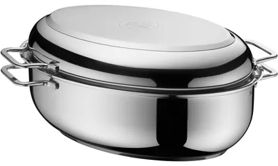 Produktbild von Silit Professional 2136283911 Kochtopf inkl. Deckel, Edelstahl, Induktionsherd-geeignet