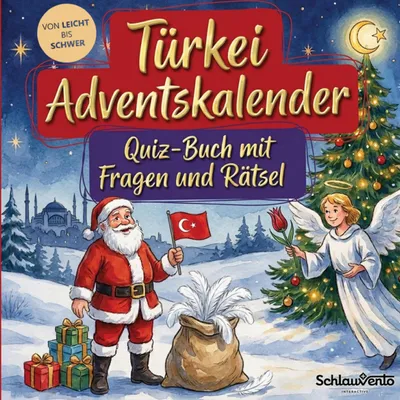 Produktbild von Türkei-Adventskalender: Quiz-Buch mit Fragen und Rätsel