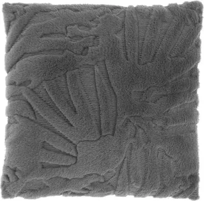 Produktbild von Unique Living - Dekokissen Nyna Dunkelgrau 45x45