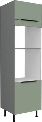 Produktbild von Einbauschrank LUNARA – Breite 60 cm, Grün/Anthrazit