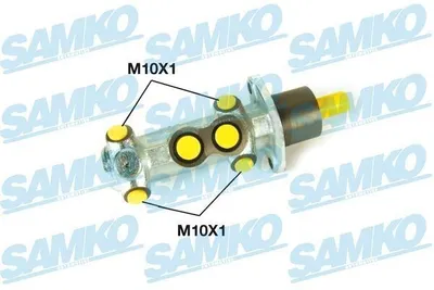 Produktbild von SAMKO P07442 Bremszylinder Hauptbremszylinder für FIAT COUPE (FA/175) TIPO (160) BRAVO I (182) BRAVA (182) MAREA Weekend (185)