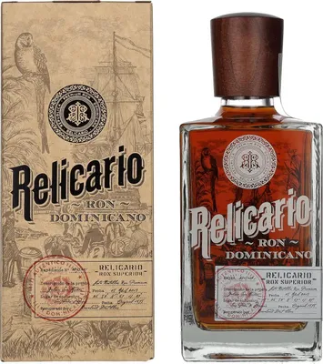 Immagine prodotto di Relicario Ron Dominicano Superior 40% Vol. 0,7l in confezione regalo
