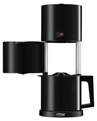 Produktbild von Ritter Pilona 5 Kaffeemaschine Schwarz, Farbe:Schwarz