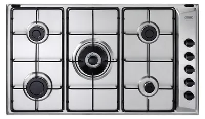 Obrázok produktu pre De'Longhi YAL 59 DD Vstavaná varná doska z nehrdzavejúcej ocele 86 cm plynová 5 horákov