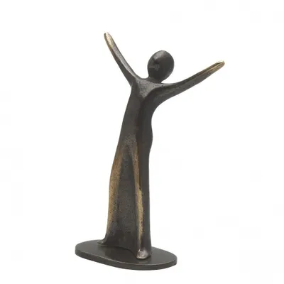 Produktbild von Bronzefigur Freude 7,5 cm Skulptur