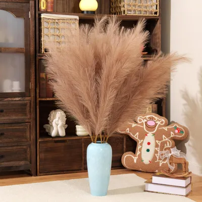 Produktbild von Künstliches Pampasgras Khaki 8 Stück 110 cm