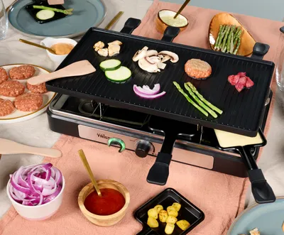 Produktbild von Tristar Raclette 42x23 Cm Elektrogrill Silber One Size / EU Plug 220V Silber One Size