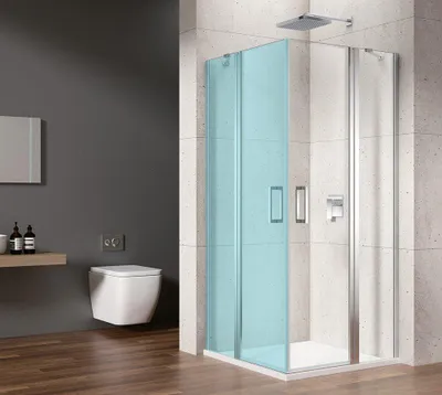Produktbild von Gelco LORO Duschtür für Eckeingang 1000mm, Klarglas