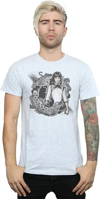 Produktbild von Marvel - "Shang-Chi And The Legend Of The Ten Rings Xialing Dragon" T-Shirt für Herren BI42710 (M) (Schwarz)